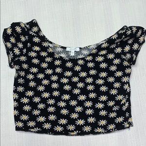 Sunflower cropped top